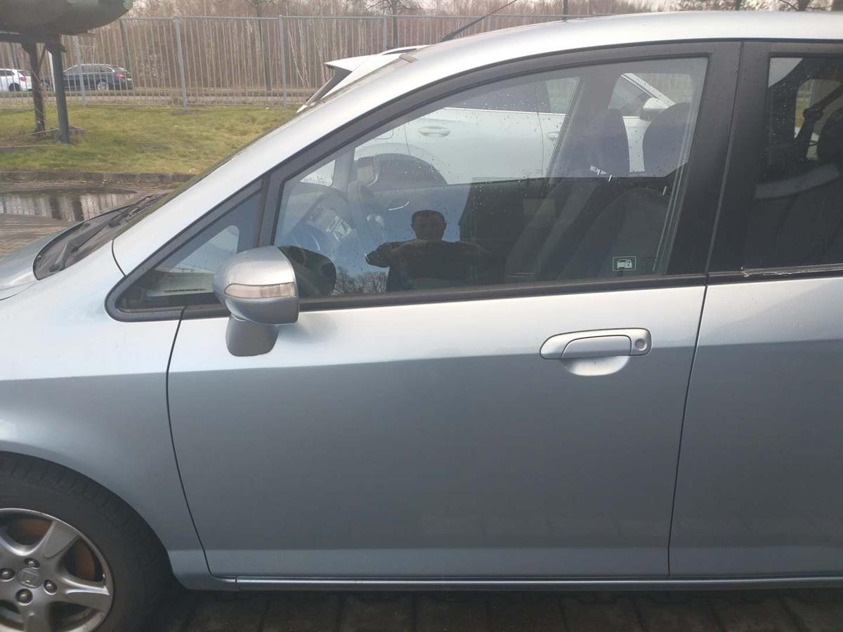 Honda Jazz GD original T&uuml;r vorn links Hellblaumetallic Rohbau Bj.2008